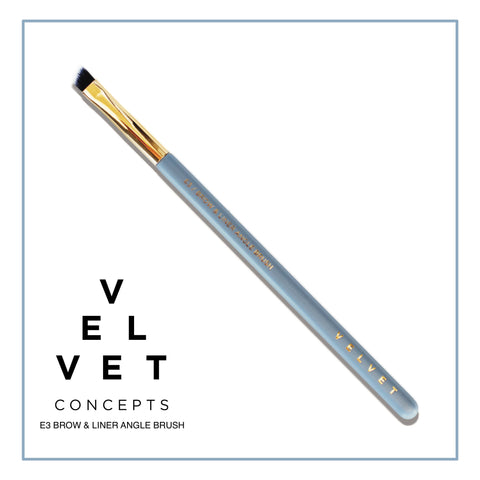 Velvet Concepts E3 Brow & Liner Angle Brush