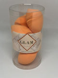 Glam Society Cosmetics 6 Pack Large Blending Sponges