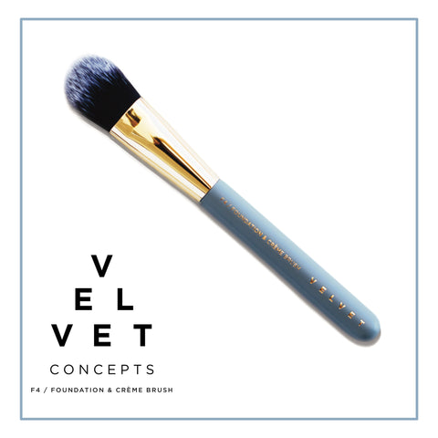 Velvet Concepts F4 Foundation & Creme Brush